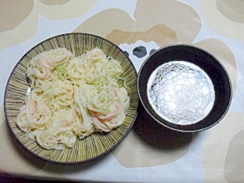 つけ麺風そうめん